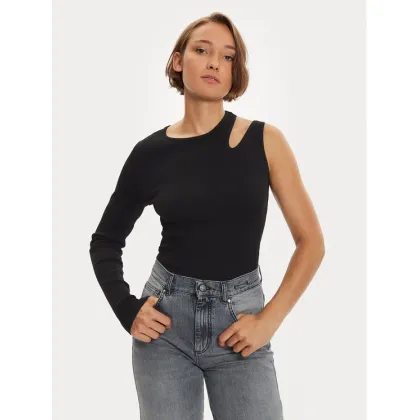 Zdjęcie Replay Bluzka W3142 .000.23747 Czarny Slim Fit REPLAY