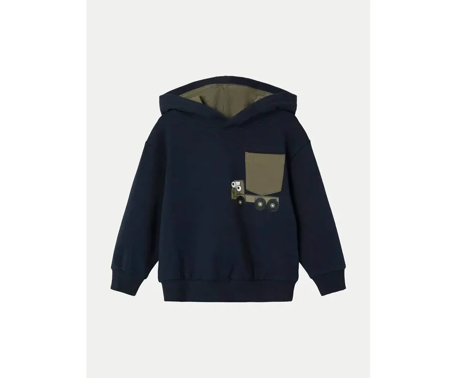obrazek 1 NAME IT Bluza 13233677 Granatowy Regular Fit