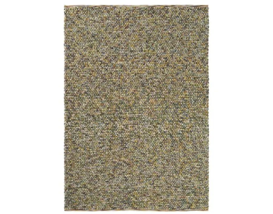 Beżowo Zielony Dywan Pleciony - MARBLE 29517