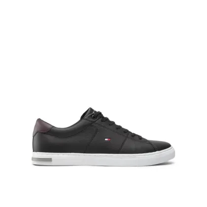 Zdjęcie Tommy Hilfiger Sneakersy Essential Leather Detail Vulc FM0FM04047 Czarny