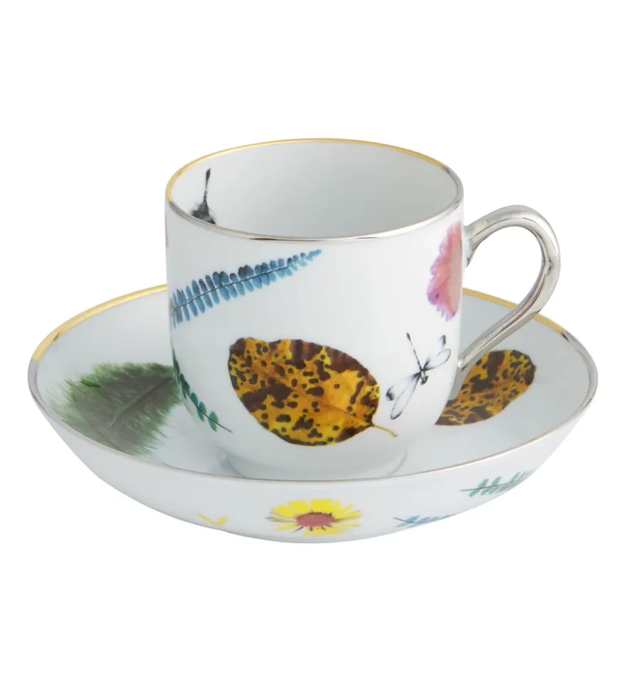 obrazek 1 Porcelanowa filiżanka do herbaty ze spodkiem Caribe zaprojektowana przez Christiana Lacroix - Vista Alegre
