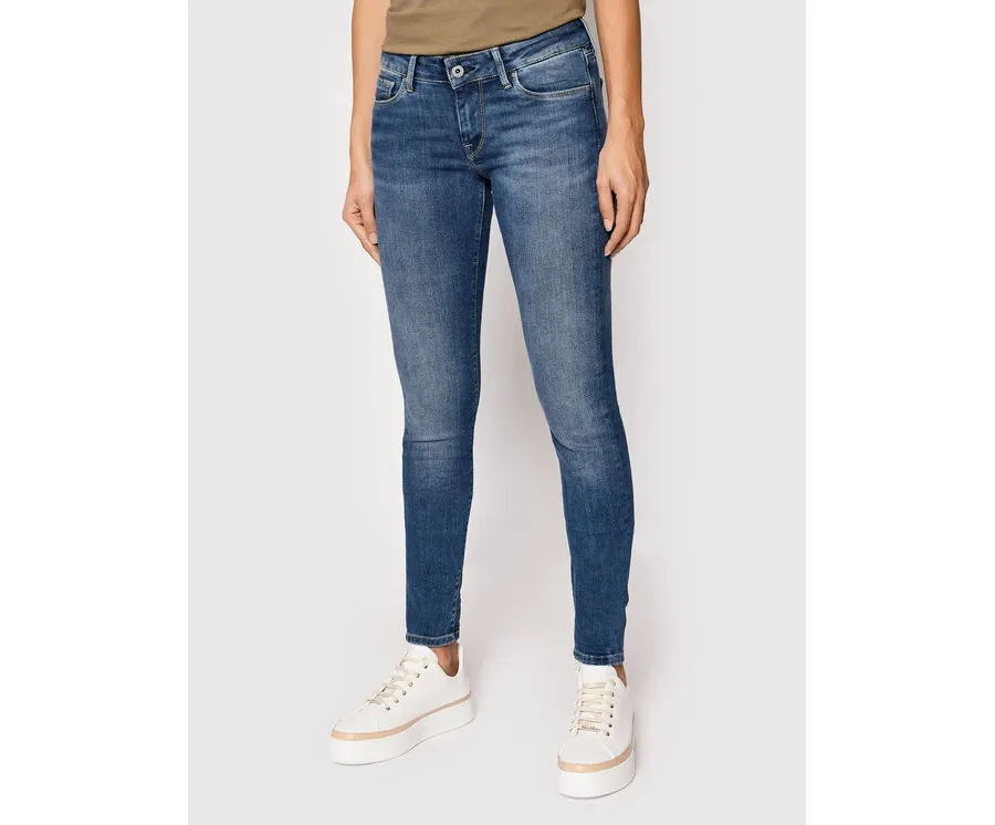 obrazek 1 Pepe Jeans Jeansy Soho PL204174 Niebieski Skinny Fit