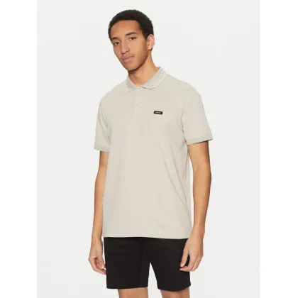 Zdjęcie Calvin Klein Polo K10K114141 Beżowy Regular Fit
