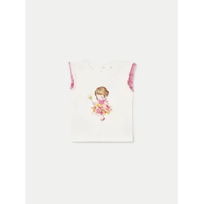 Zdjęcie Mayoral T-Shirt 1005 Biały Regular Fit