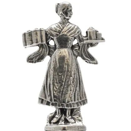 Picture An elegant letter opener with a figure of a woman