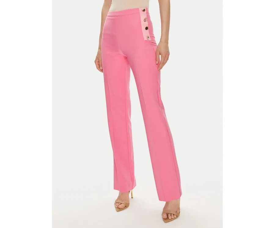 obrazek 1 Fracomina Spodnie materiałowe FQ24SV3001W42901 Różowy Slim Fit