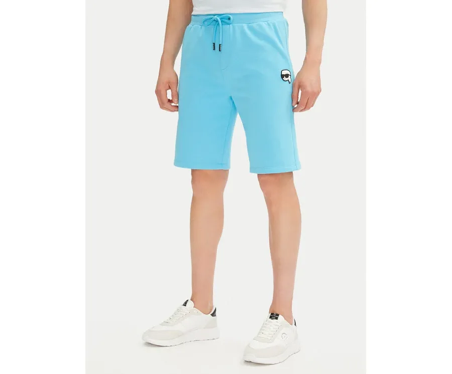 obrazek 1 KARL LAGERFELD Szorty sportowe 705014 552900 Błękitny Regular Fit