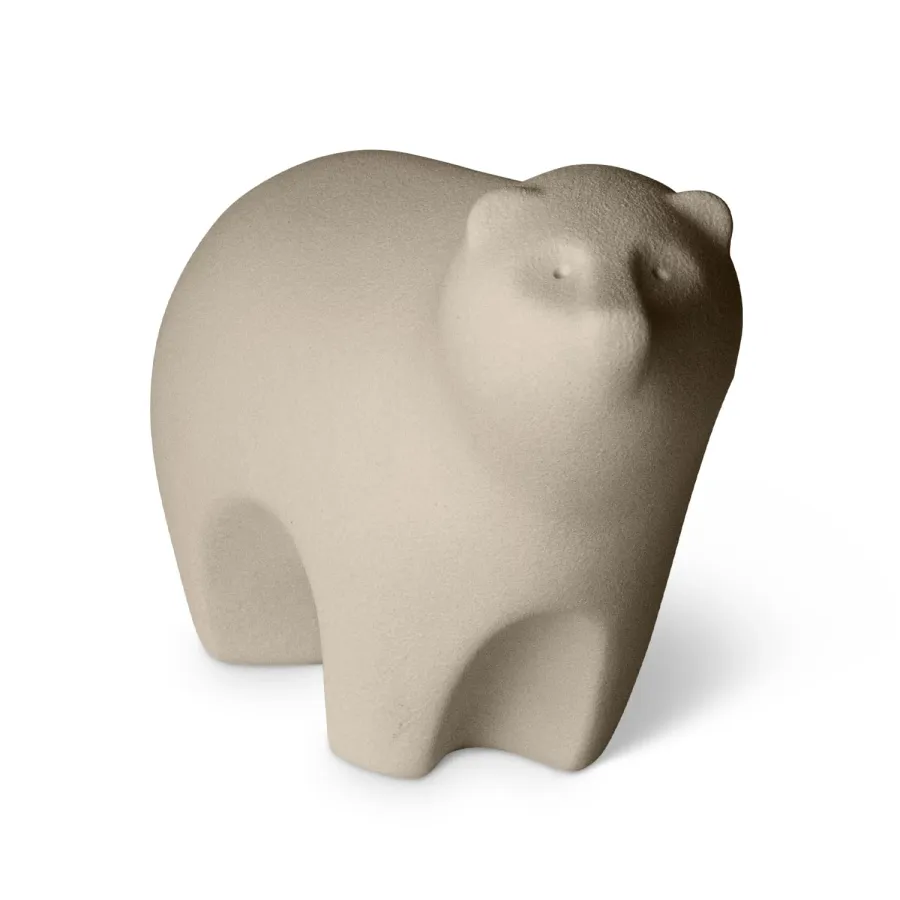 obrazek 4 Ceramiczna figurka niedźwiedzia polarnego