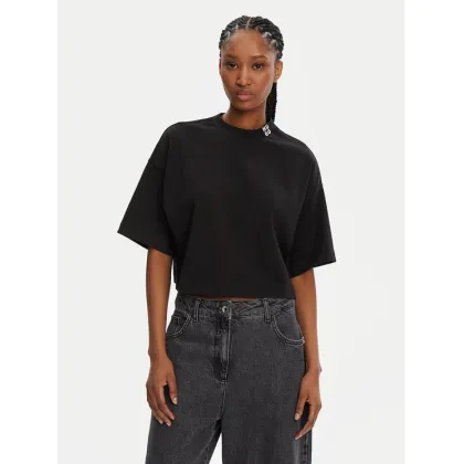 Zdjęcie HUGO T-Shirt Damelody 50520187 Czarny Relaxed Fit