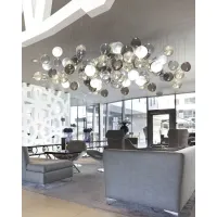 Zdjęcie Ekskluzywna włoska lampa sufitowa - wykonana z najwyższej jakości szkła murano