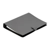 Picture Binder for documents A5 16.5x25 cm, made of gray leather