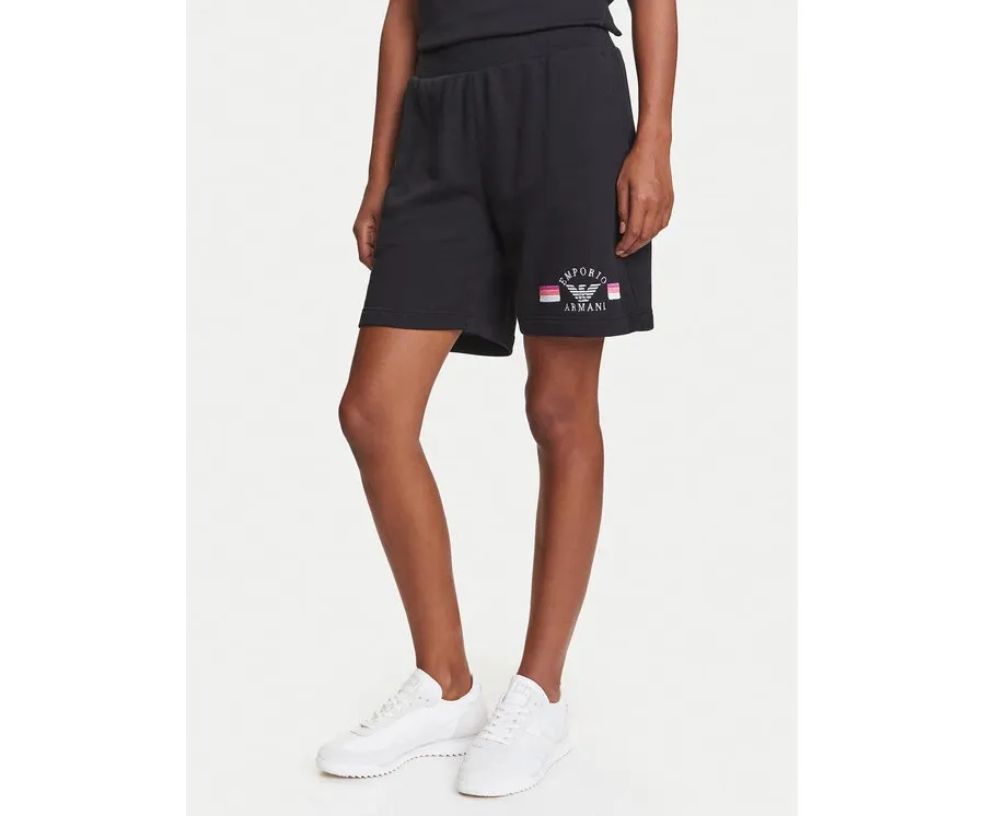 obrazek 1 Emporio Armani Underwear Szorty sportowe EW000496 AF10882 UC001 Czarny Loose Fit