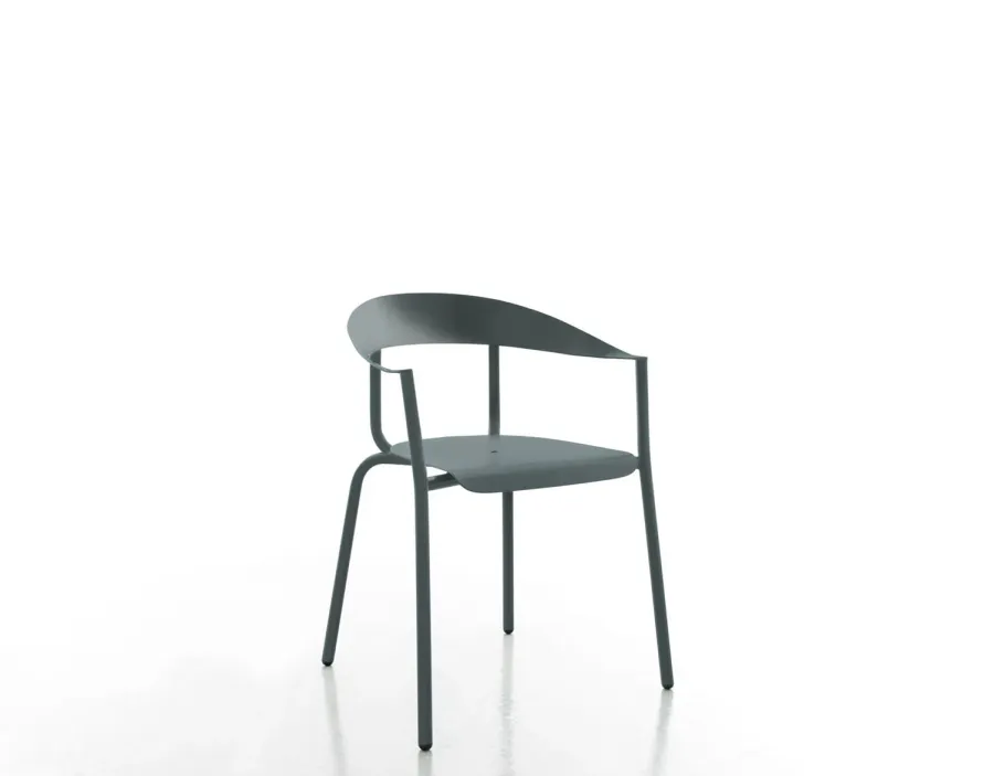obrazek 1 Włoski stylowy fotel o minimalistycznym designie