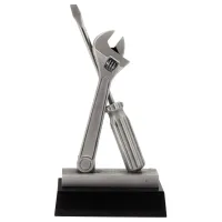 Picture Mechanical tools - Italian statuette Astra Argenti
