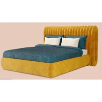 Picture Comfortable Post-Future II bed for the bedroom