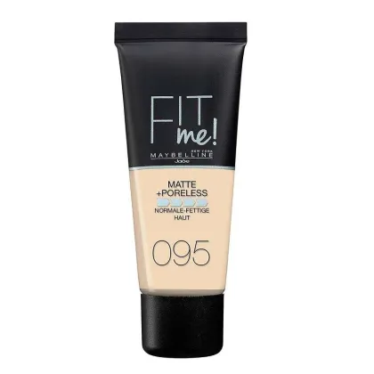 Zdjęcie Maybelline Fit Me podkład do twarzy, 95 Fair Porcelain Fair Porcelain 30 ml
