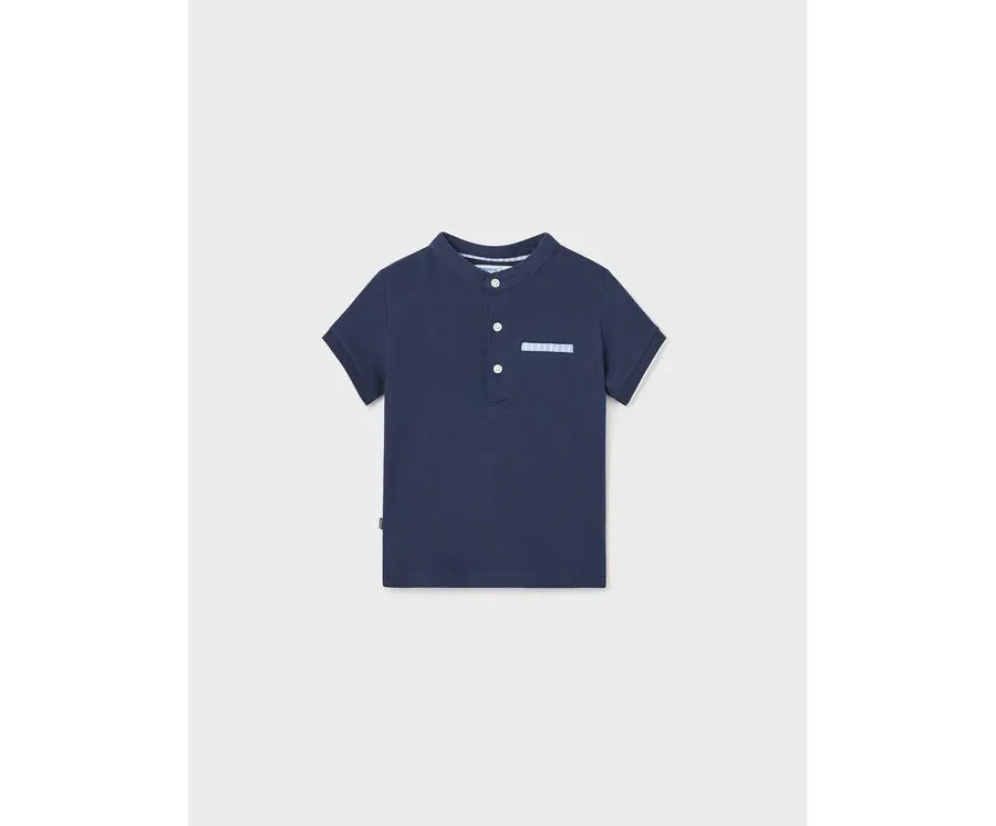 obrazek 1 Mayoral Polo 1101 Granatowy Regular Fit