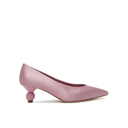 Zdjęcie Weekend Max Mara Czółenka Renzasatin 2515521055600 Różowy