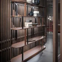Picture Designer, Unusual Oak Bookshelf from Italy - Bamax
