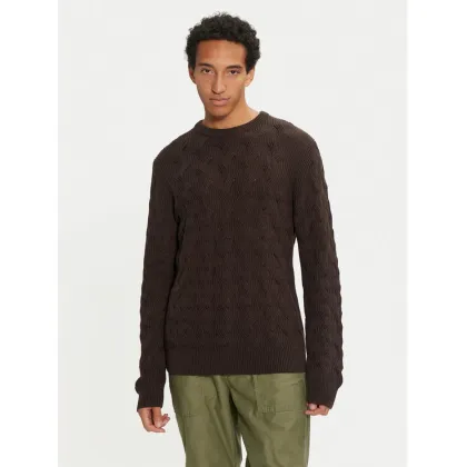 Zdjęcie Selected Homme Sweter 16094503 Brązowy Regular Fit