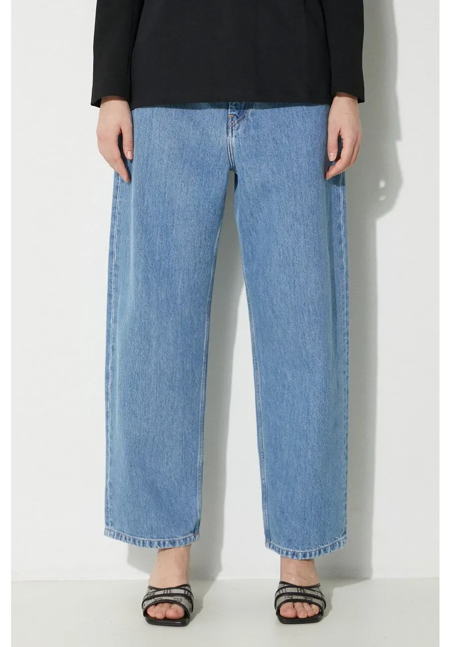 obrazek 1 Carhartt WIP jeansy Brandon Pant damskie high waist I031918.112
