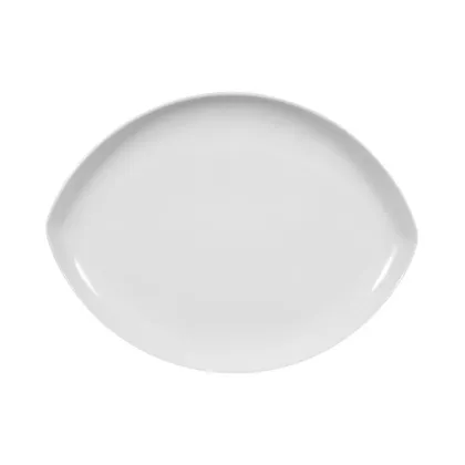 Zdjęcie Płaski owalny porcelanowy talerz 25 cm - Seltmann Weiden