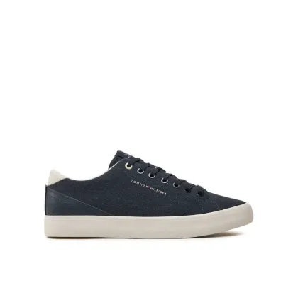Zdjęcie Tommy Hilfiger Tenisówki Th Hi Vulc Low Summer Cvs FM0FM05056 Granatowy
