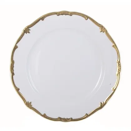 Zdjęcie Piękny klasyczny talerz z porcelany