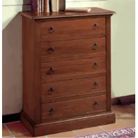 Picture Elegant chest of drawers with 5 drawers - Fratelli Mirandola