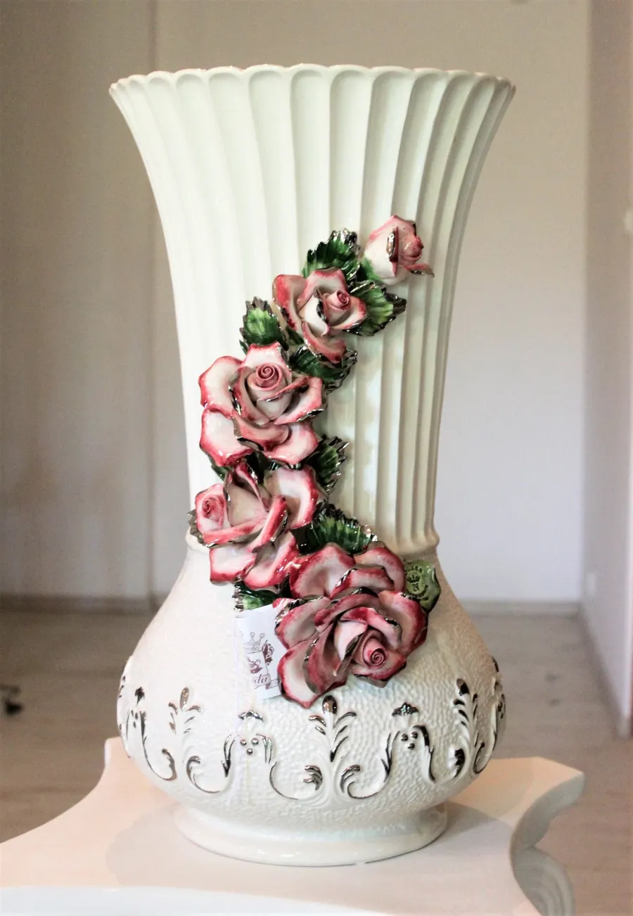 obrazek 5 Piękny luksusowy ceramiczny wazon Ceramiche Sonda