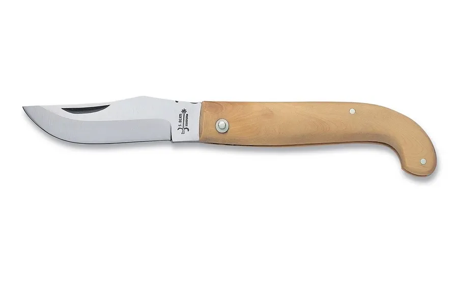 obrazek 1 Ekskluzywny scyzoryk typu Senese z drewnianą rękojeścią Berti Knives