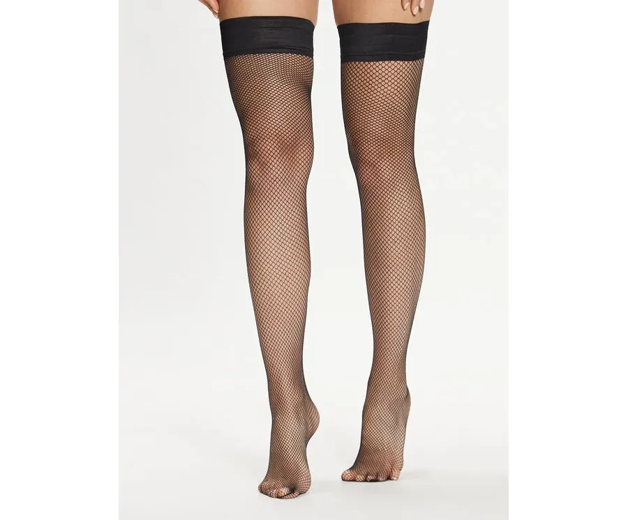 obrazek 1 Bluebella Pończochy Fishnet 41454-BK Czarny