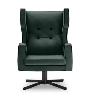 Zdjęcie Prestiżowy fotel do gabinetu lub salonu w nowoczesnym stylu