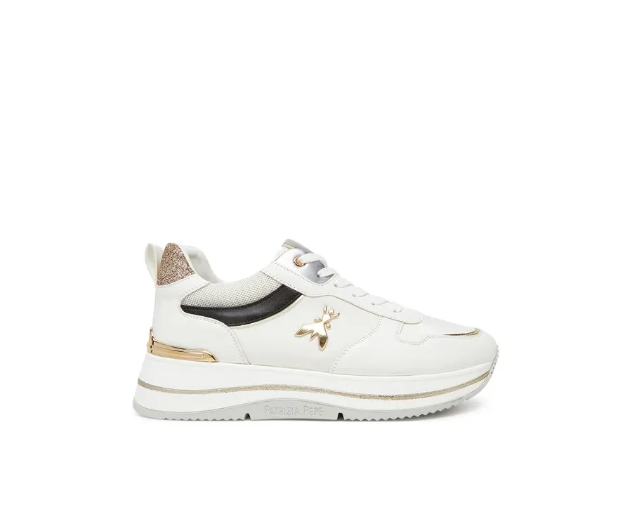 obrazek 1 Patrizia Pepe Sneakersy PPJ314 27 Biały