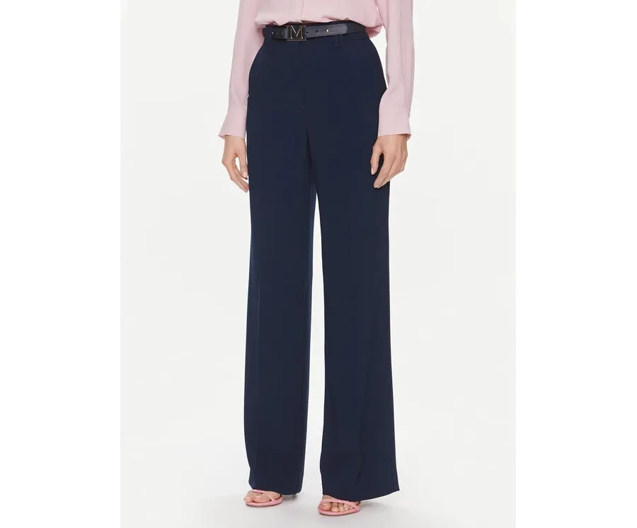 obrazek 1 Marciano Guess Spodnie materiałowe Moira 4RGB05 7000A Granatowy Wide Leg