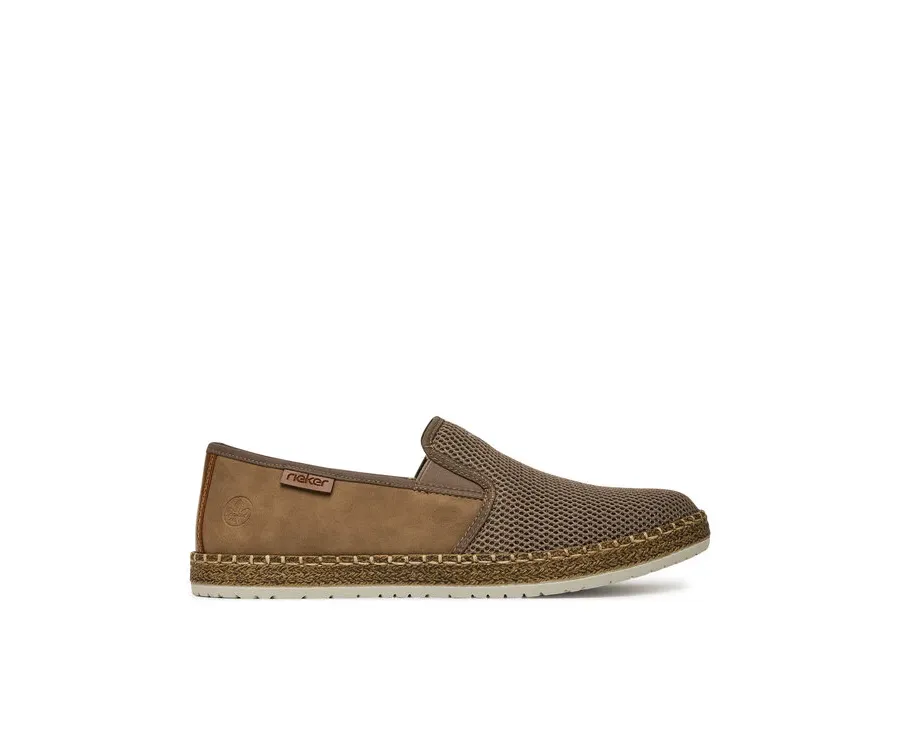 obrazek 1 Rieker Espadryle B5265-65 Beżowy