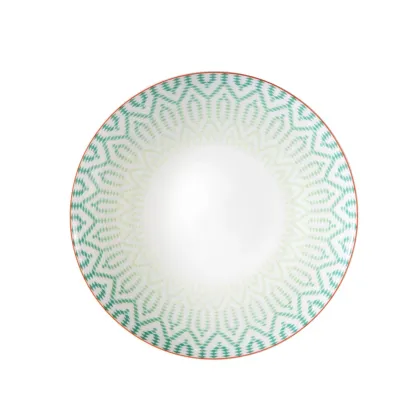 Zdjęcie Porcelanowy talerz obiadowy Fiji z geometrycznym motywem - Vista Alegre