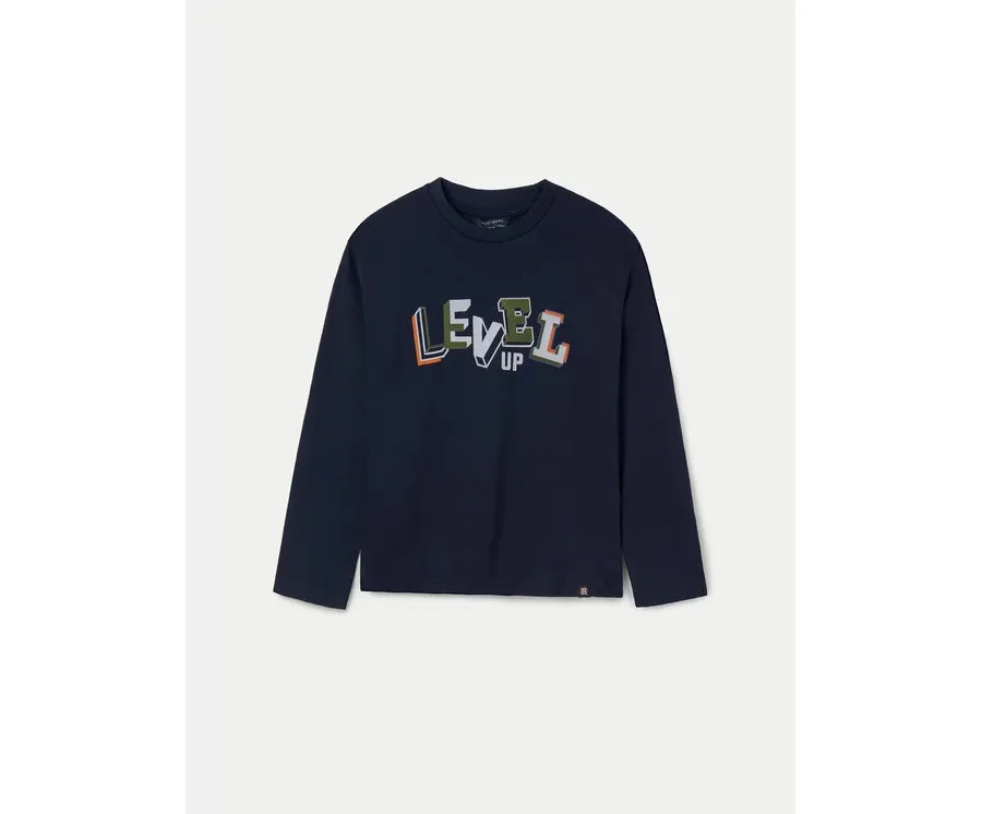 obrazek 1 Mayoral Bluzka 7079 Granatowy Regular Fit