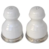 Picture A stylish set of pepper shakers and salt shakers made of ceramics