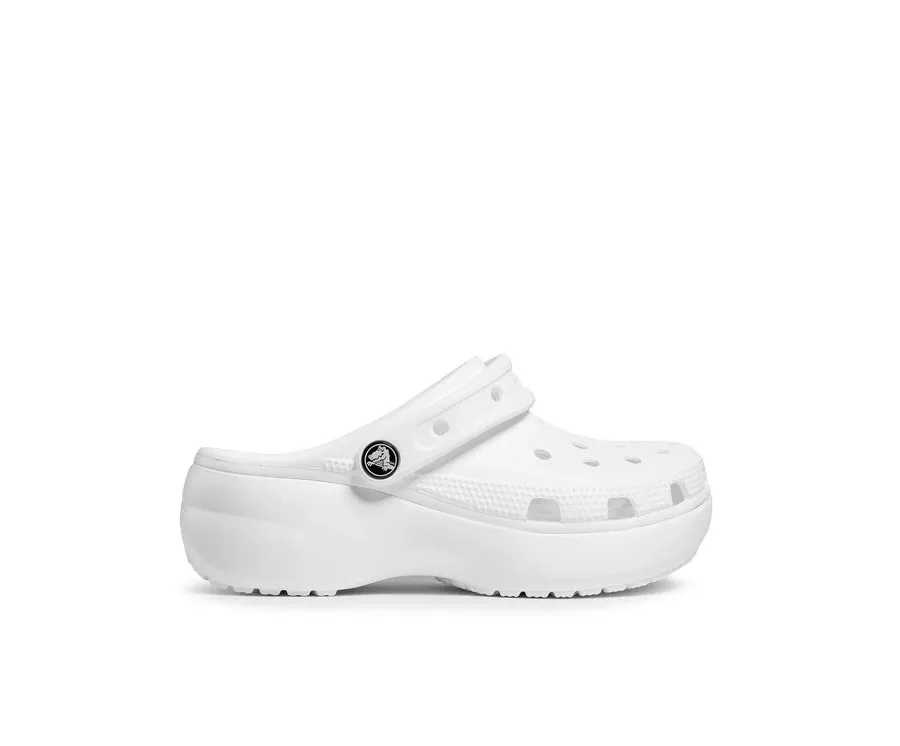 obrazek 1 Crocs Klapki Classic Platform Clog W 206750 Biały