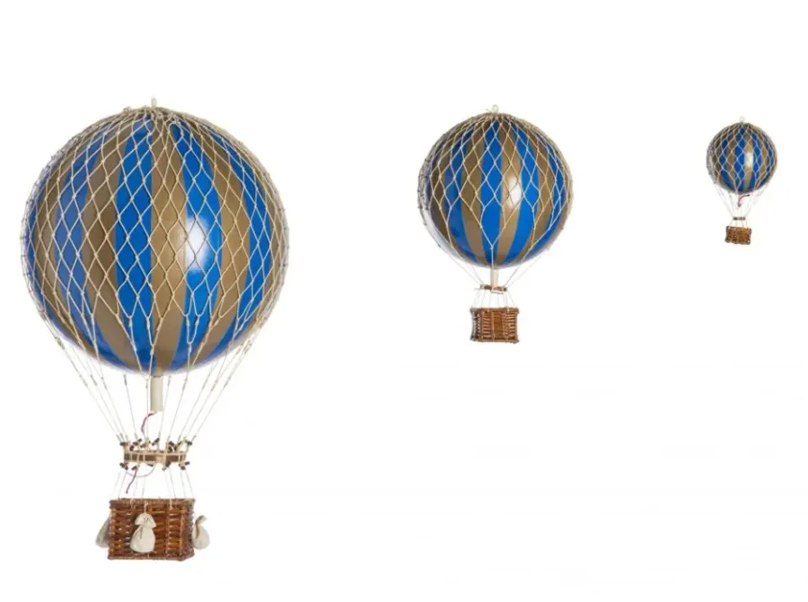 obrazek 4 Ładny balon dekoracyjny w kolorze złoto-niebieskim