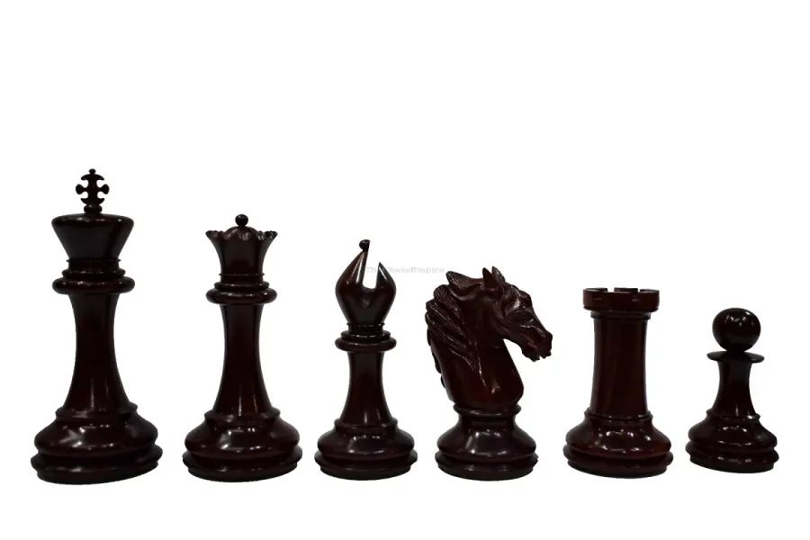 obrazek 3 Oszałamiający zestaw drewnianych szachów - The Chess Empire