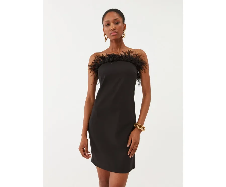 obrazek 1 Patrizia Pepe Sukienka koktajlowa 8A1227/A6F5-K103 Czarny Slim Fit