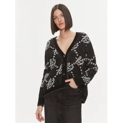 Zdjęcie Liu Jo Kardigan MF3226 26054 Czarny Regular Fit