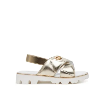 Zdjęcie TWINSET Sandały 251GCJ044 M Złoty