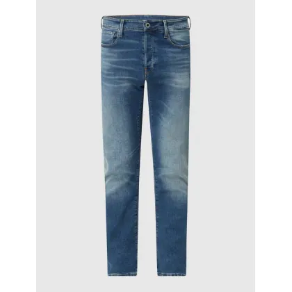 Zdjęcie Jeansy o kroju straight tapered fit z dodatkiem streczu model ‘3301’