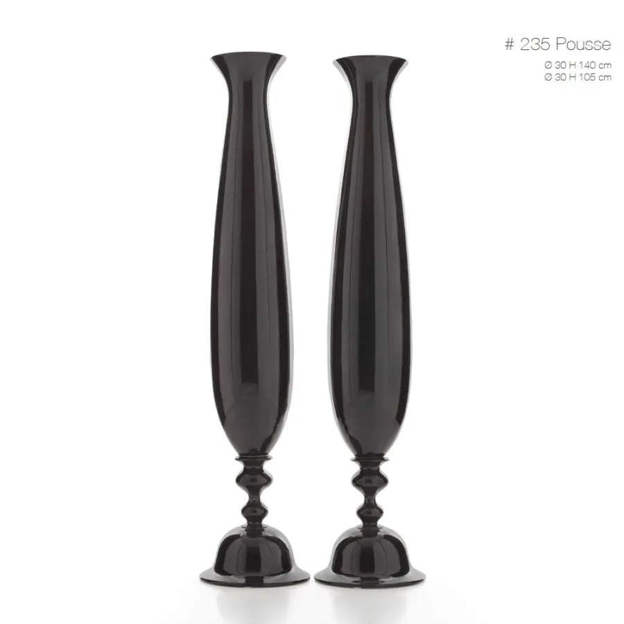 obrazek 1 Fascynujący czarny wazon ceramiczny 105cm, 140cm