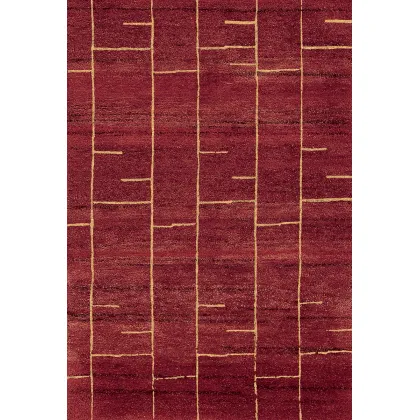 Zdjęcie Dywan w odcieniach czerwieni wykonany z wełny - Sartori Rugs