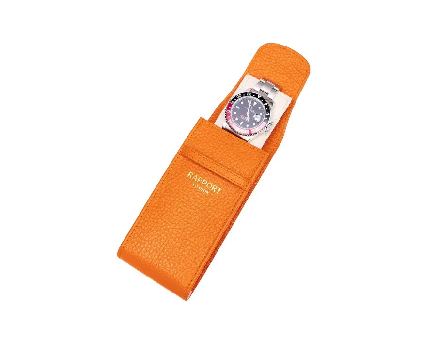 obrazek 1 Etui na zegarek ze skóry licowej