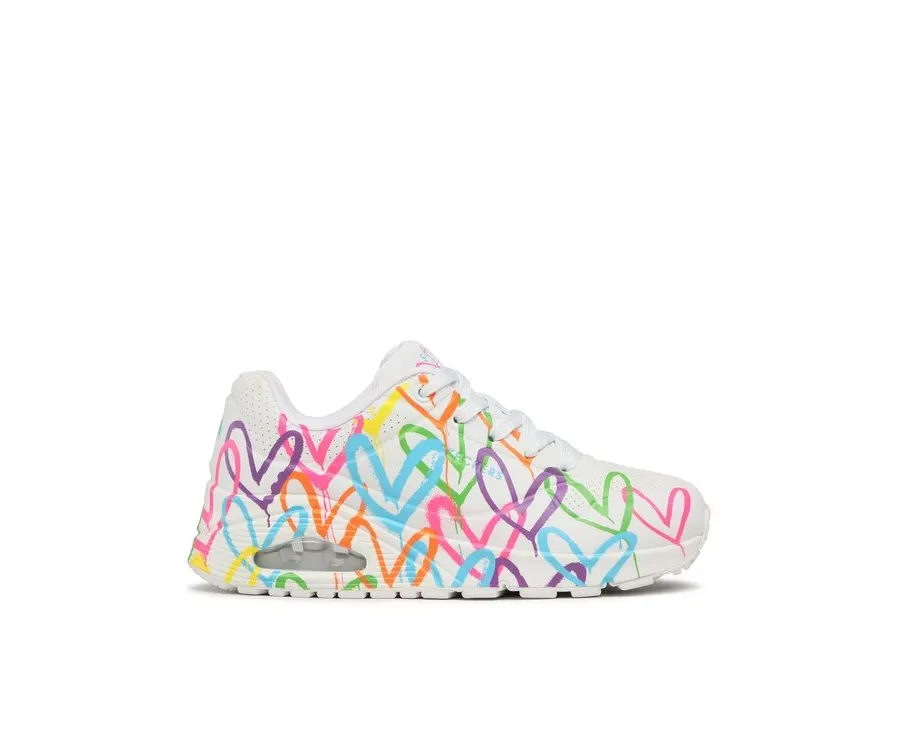 obrazek 1 Skechers Sneakersy Uno Highlight Love 177981/WMLT Biały
